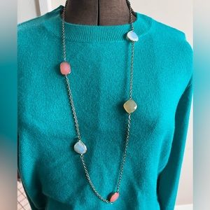 Long Statement Necklace from The Limited